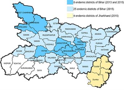 Development and Evaluation of Active Case Detection Methods to Support Visceral Leishmaniasis Elimination in India